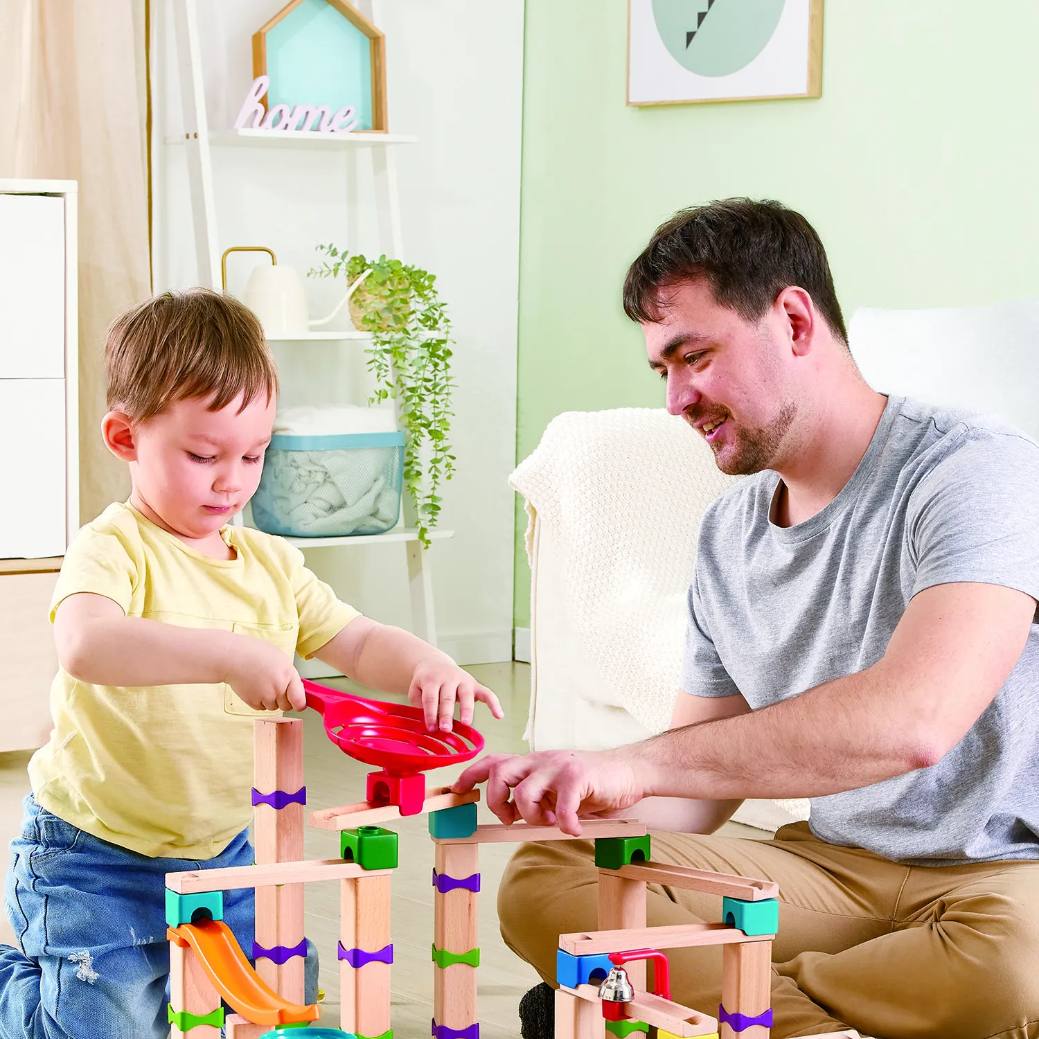 Игровой набор Hape «Каскад шариков» E1100_HP