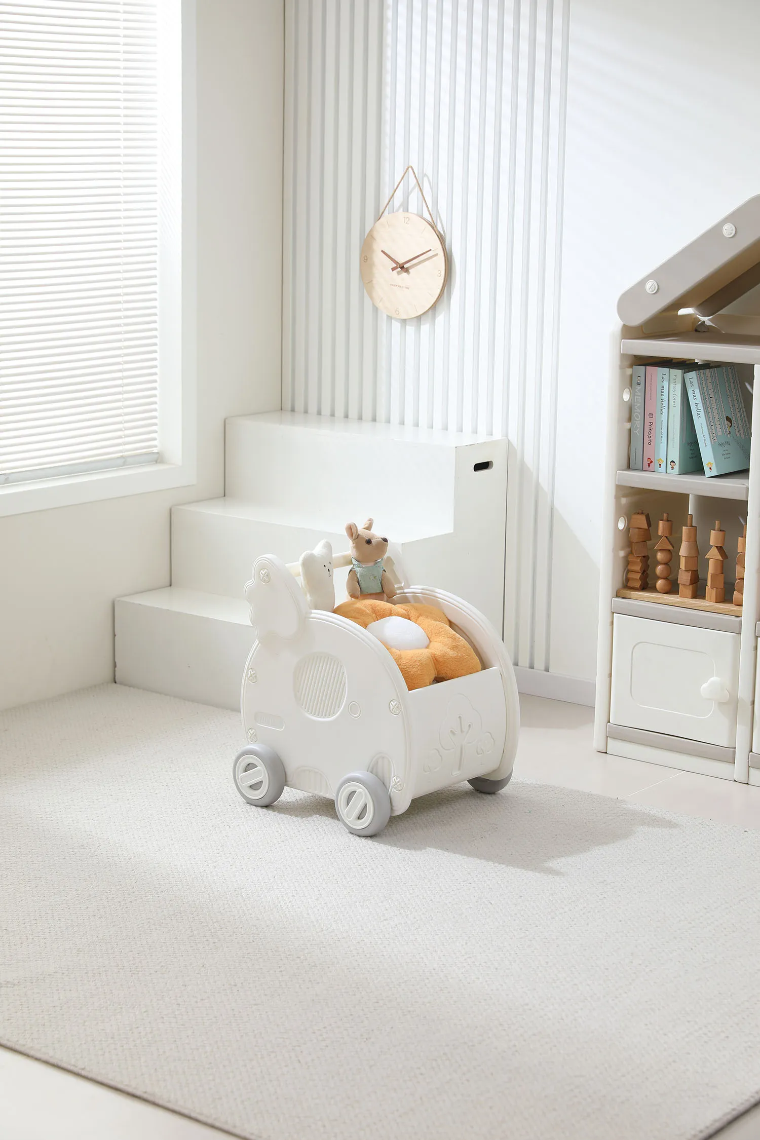 Тележка UNIX Kids Elephant White PCARTELEPHWT