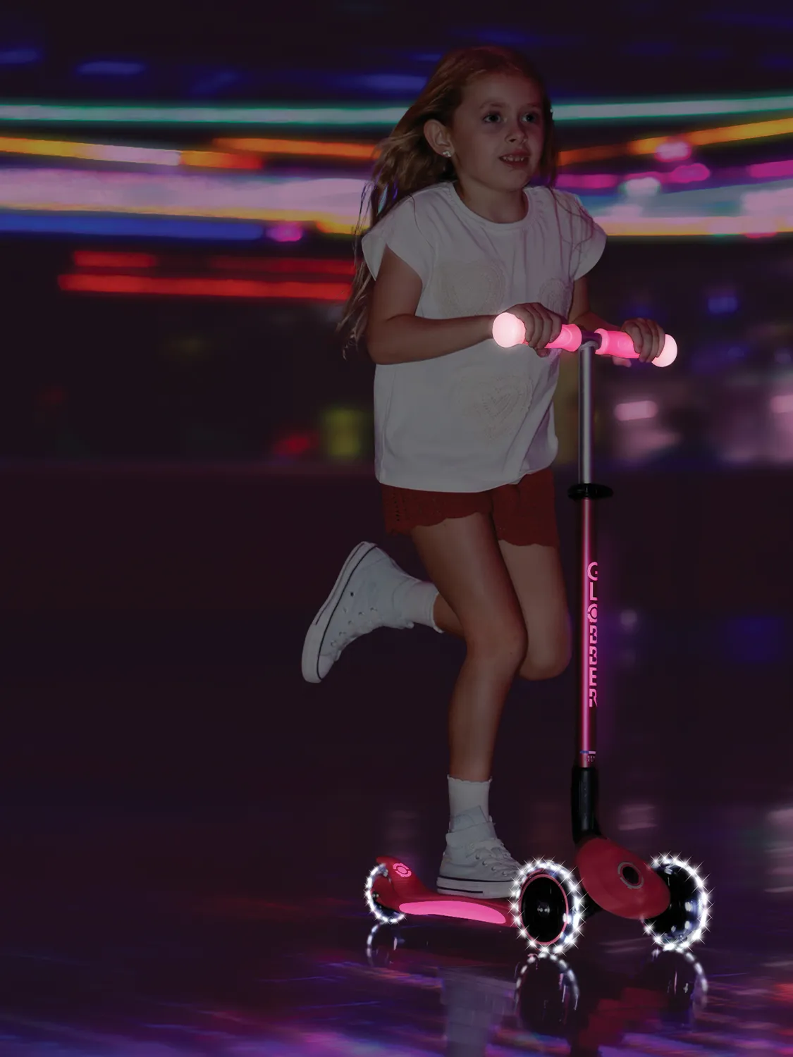 Самокат Globber Elite Glow Lights