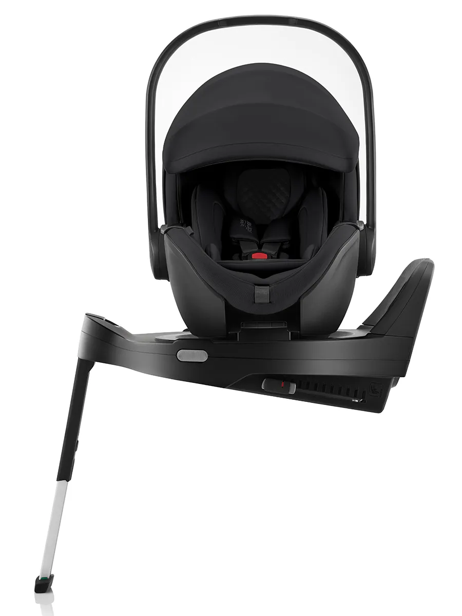 Автокресло 0+ Britax Roemer BABY-SAFE PRO LUX + VARIO BASE 5Z, Люкс черный, (lux onух black). Изображение 1