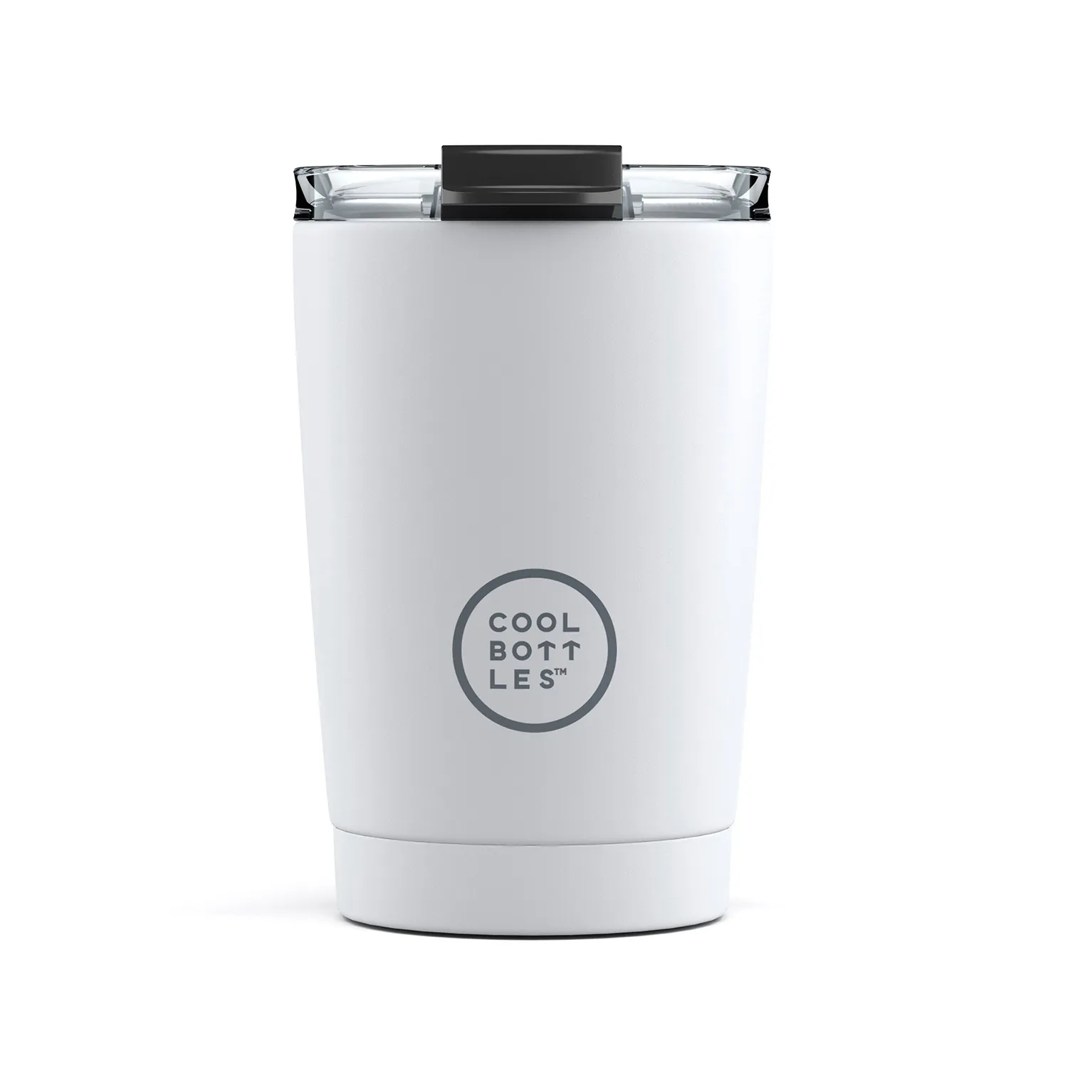 Термокружка Cool Bottles Tumbler Mono White 330 мл