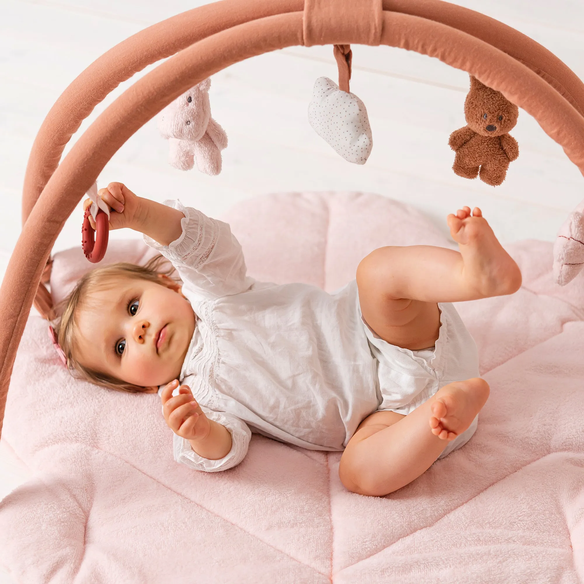 Плед Nattou 100х135 см Susie & Bonnie Бегемот и Кролик 508360