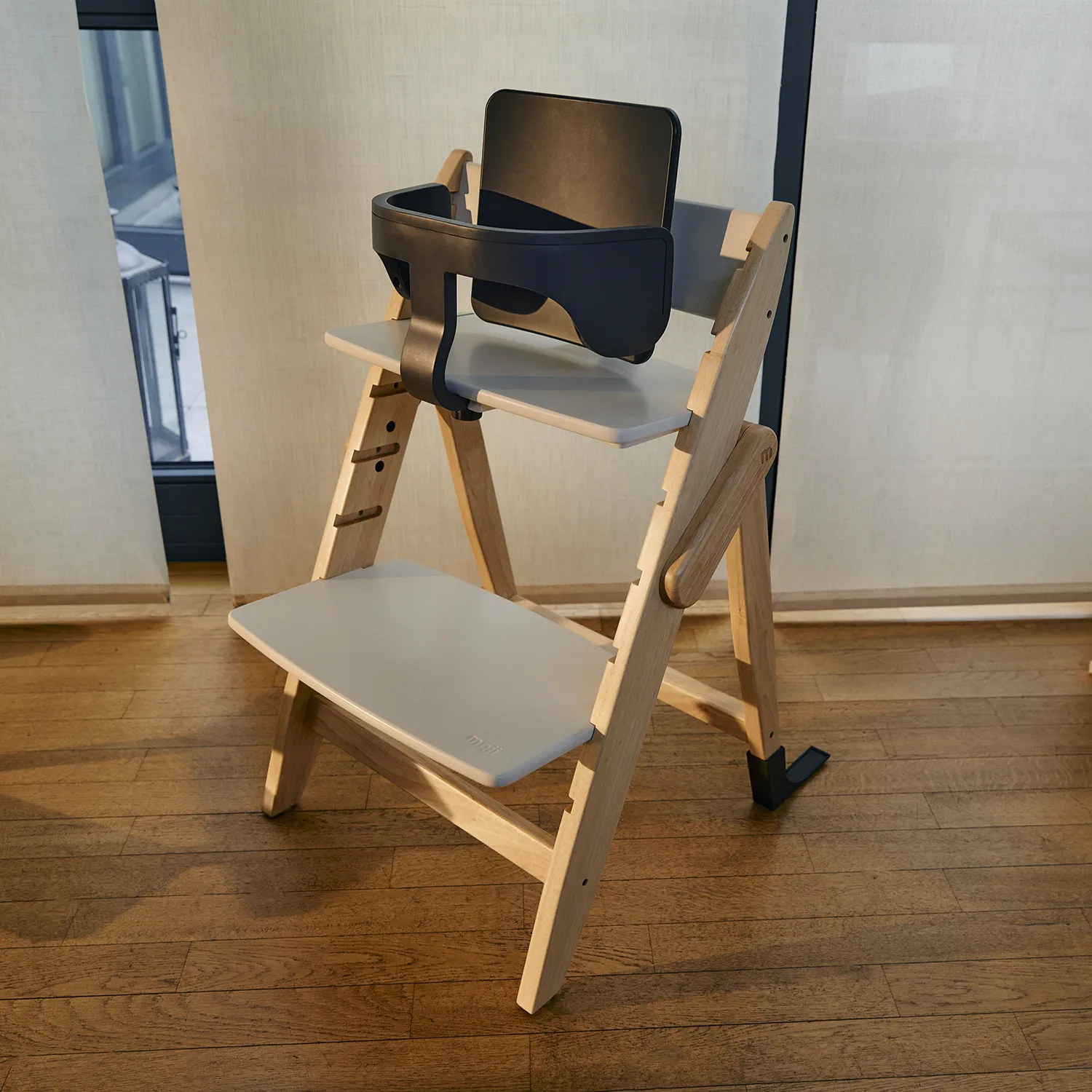 Растущий стульчик Moji by ABC-Design Yippy ВСЁ ВКЛЮЧЕНО cotton, текстиль birch