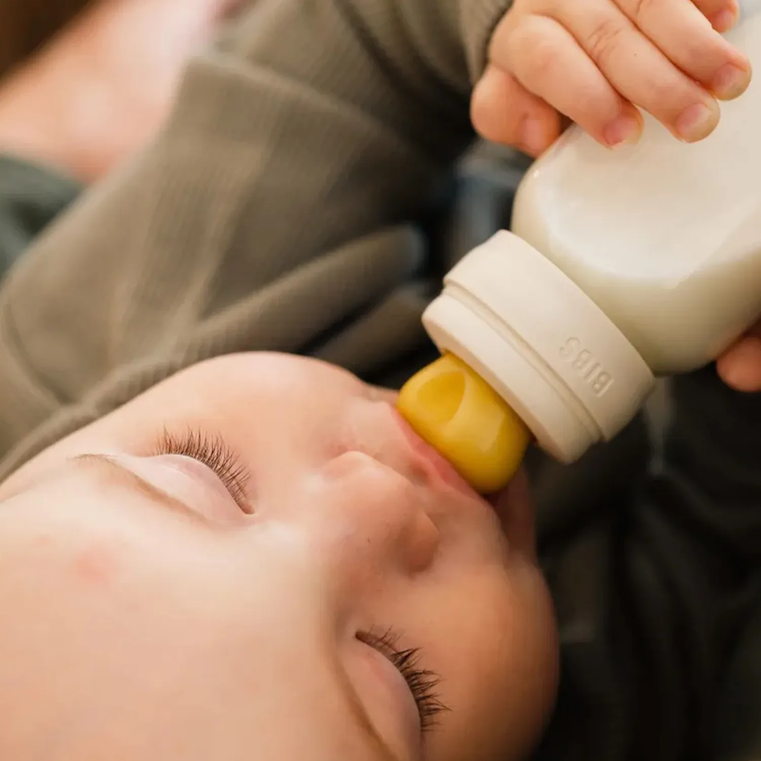 Соска BIBS латексная для бутылочки средний поток, 2 шт.