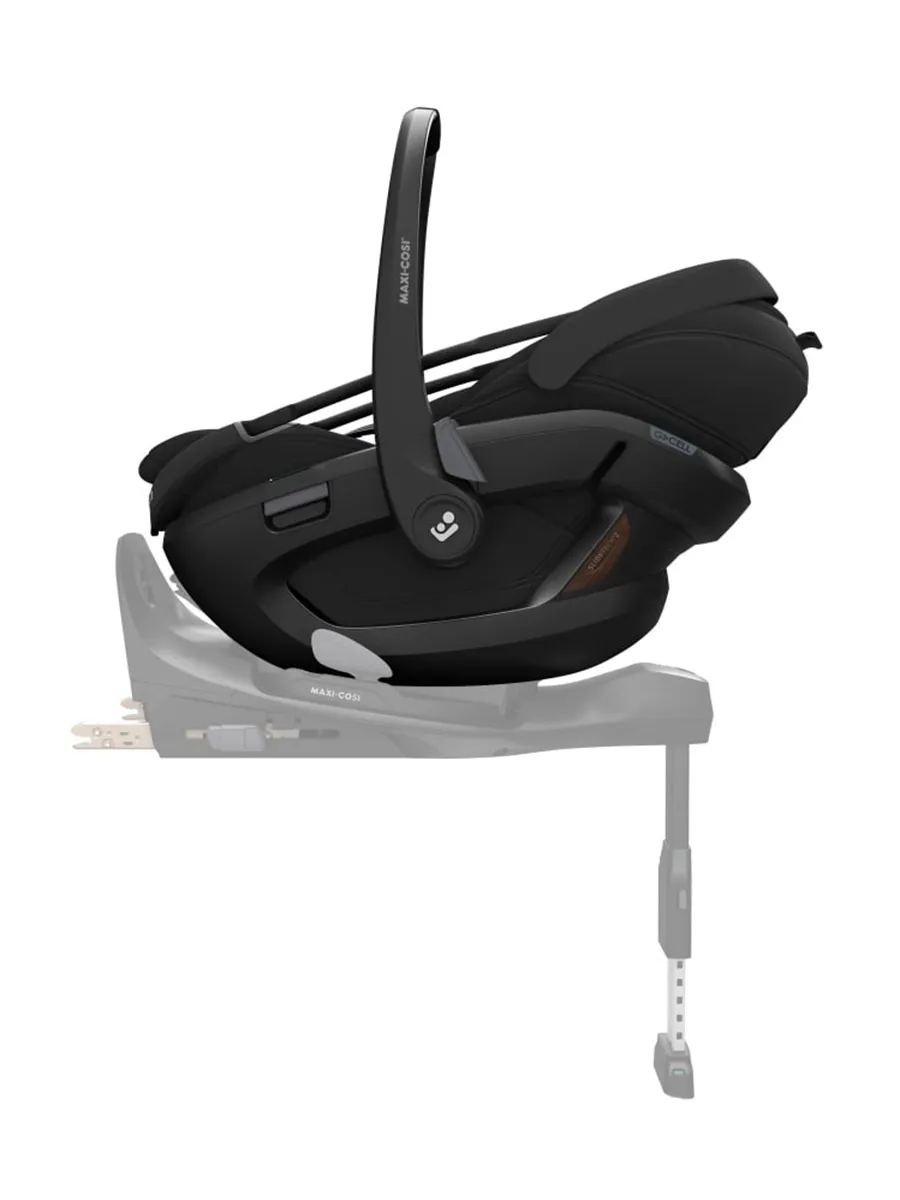 Автокресло 0+ Maxi-Cosi Coral Slide Pro, черный (onyx black). Изображение 4
