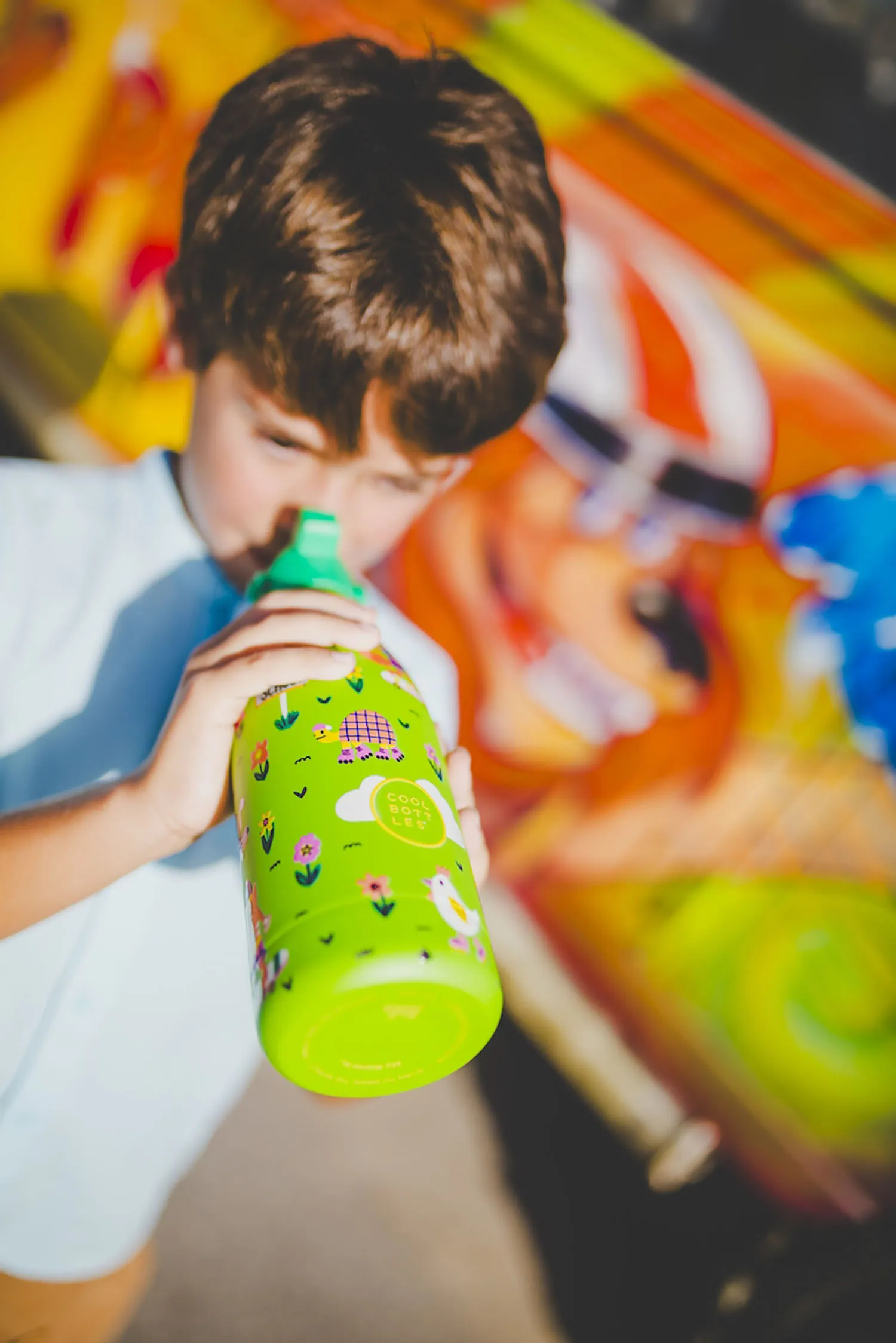 Термос–термобутылка Cool Bottles Kids Rolling Skaters 500 мл