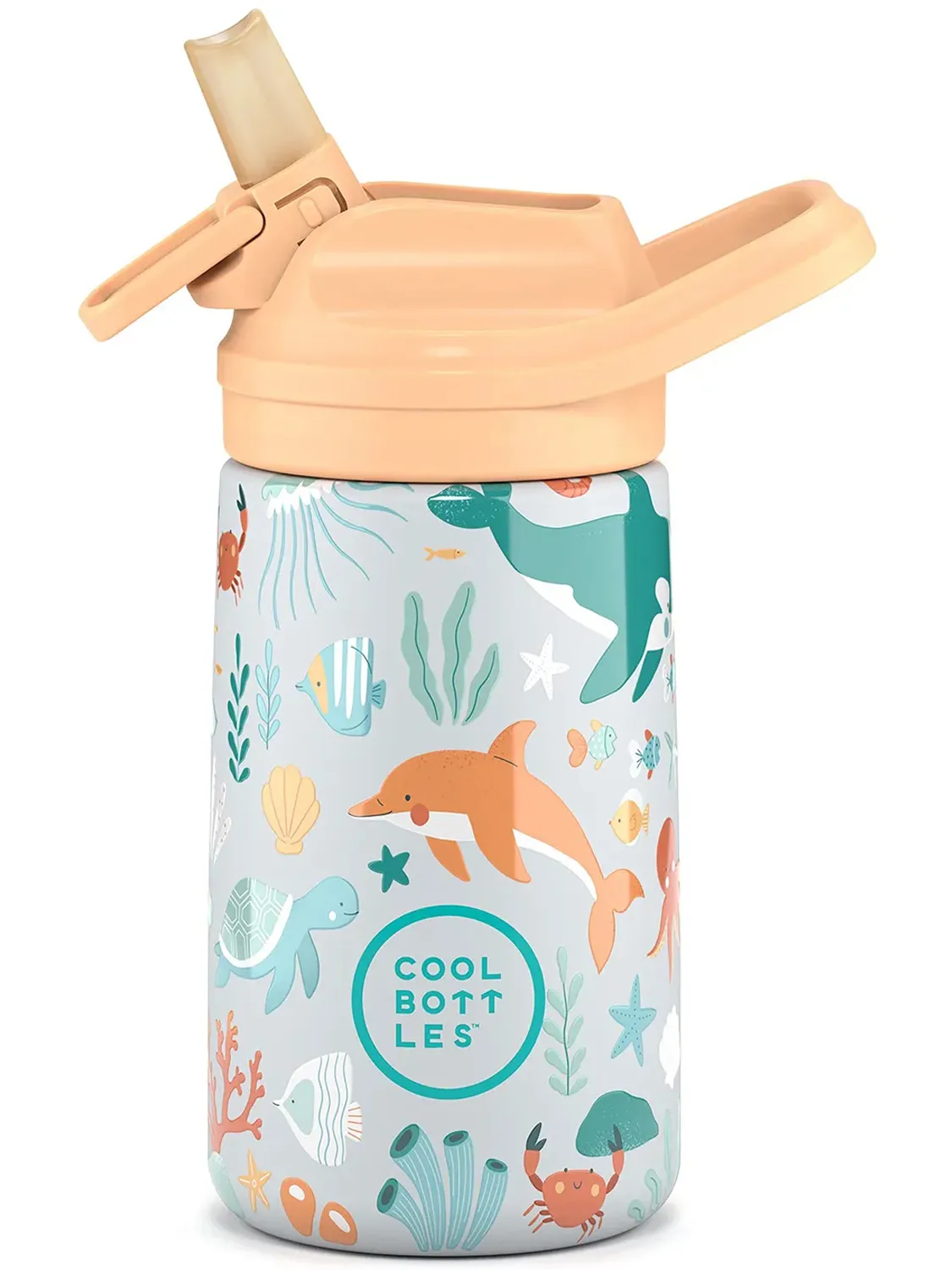 Термос-термобутылка Cool Bottles Kiddie Underwater World 350 мл