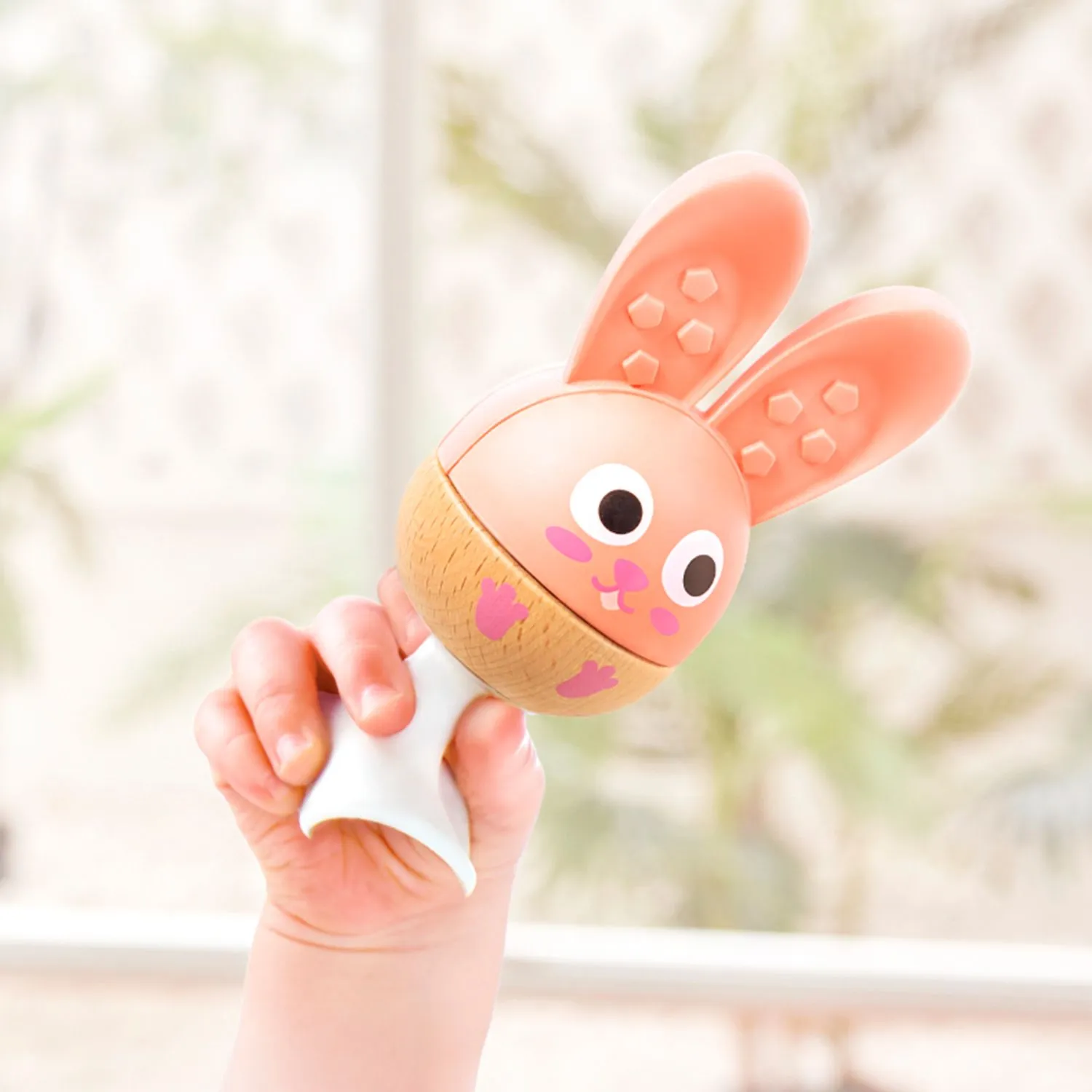 Набор развивающих погремушек HAPE для малышей «Весёлое трио» E0123_HP