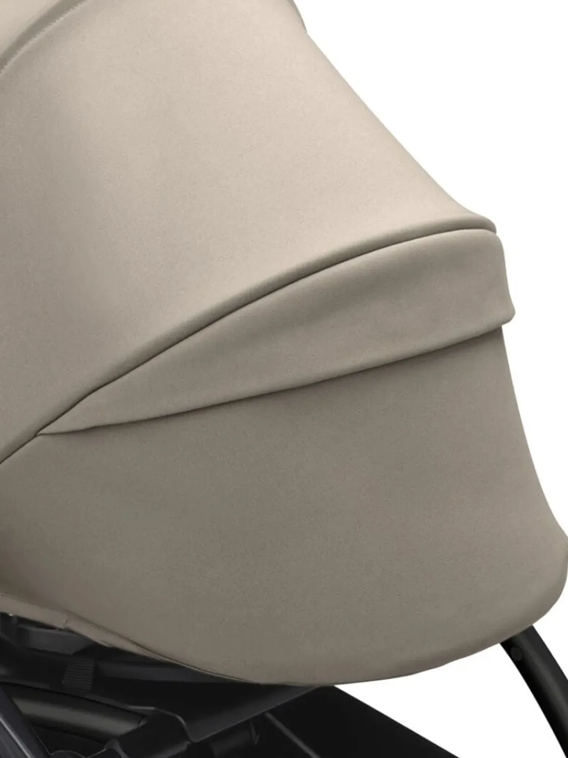 Коляска 2 в 1 Stokke YOYO3, серо-коричневый (taupe), рама черная, люлька мягкая. Изображение 8