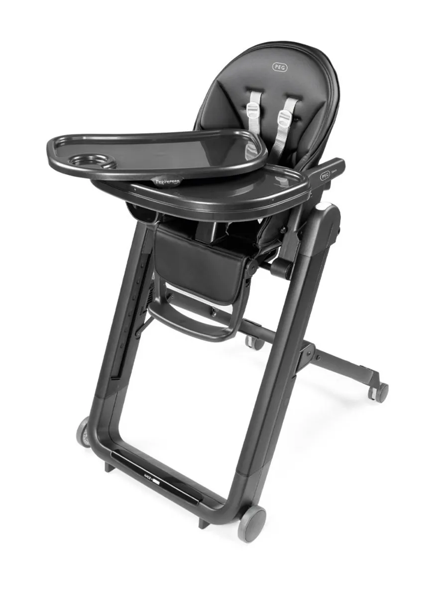 Стул для кормления Peg-Perego Siesta Follow Me Черный (True Black). Изображение 2