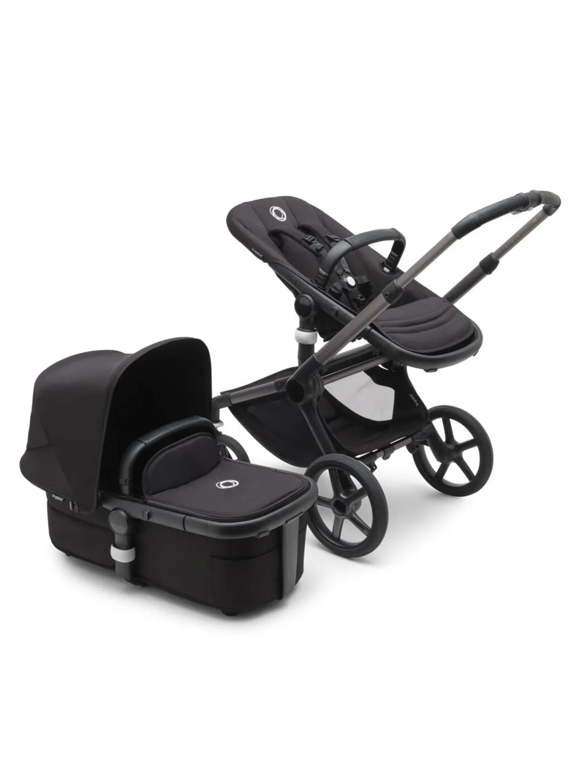 Коляска 2 в 1 Bugaboo Fox 5 шасси Graphite