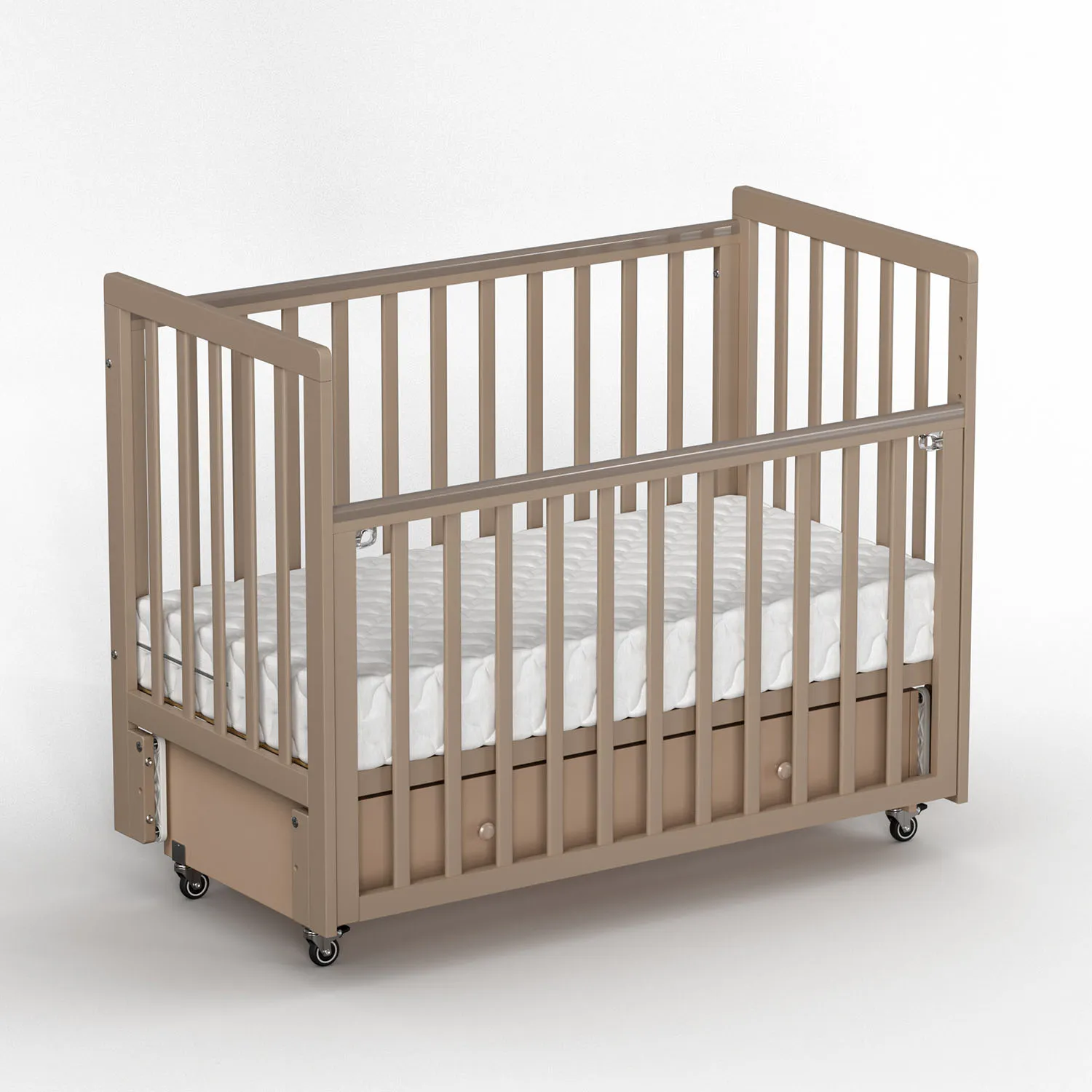 Кровать ANTEMI Classic Sleep 120х60 с ящиком-маятником