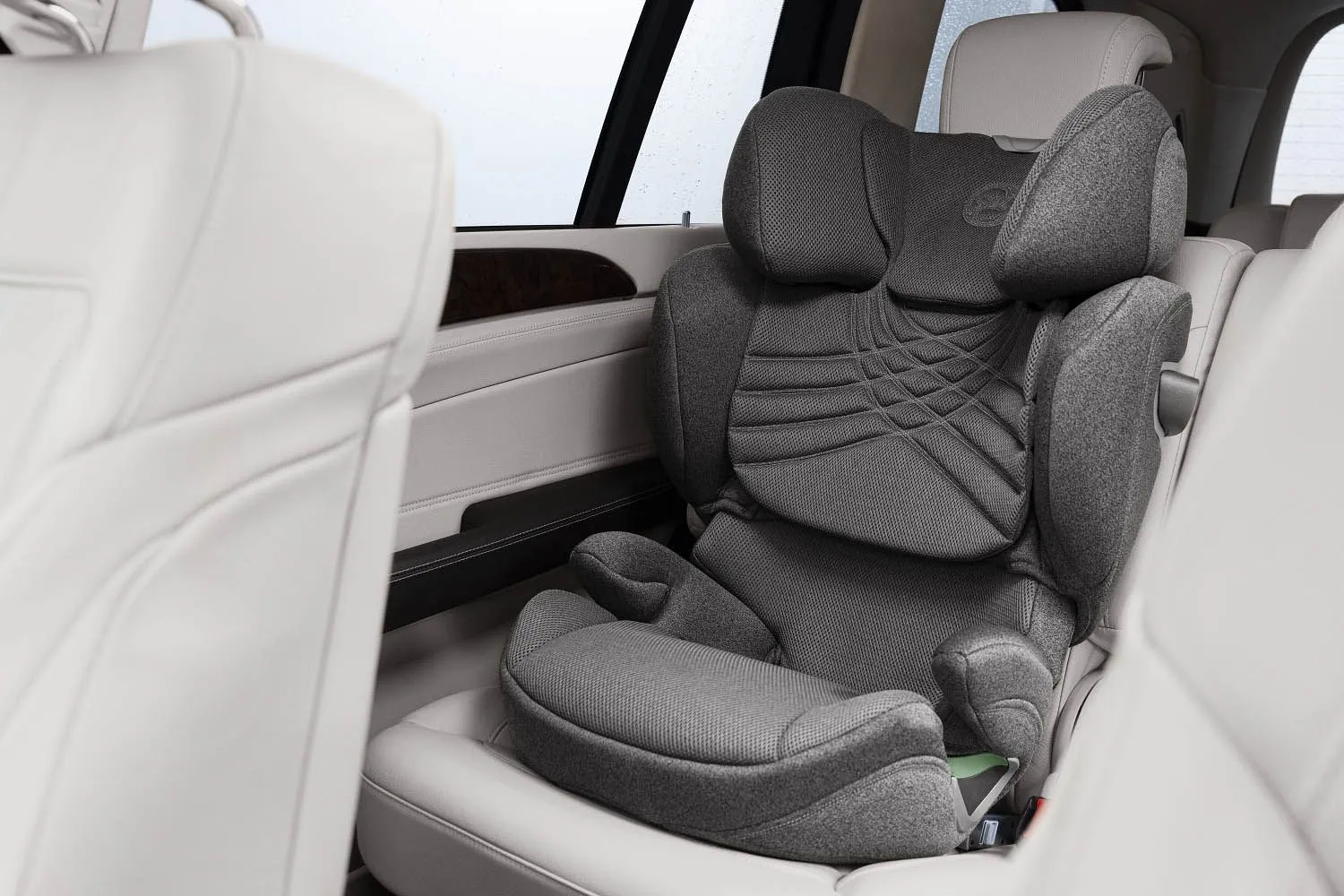 Автокресло 2/3 CYBEX Solution T i-Fix Plus, серый (mirage grey), от 3 до 12 лет, 15-36 кг (100 до 150 см), ISOFIX. Изображение 16