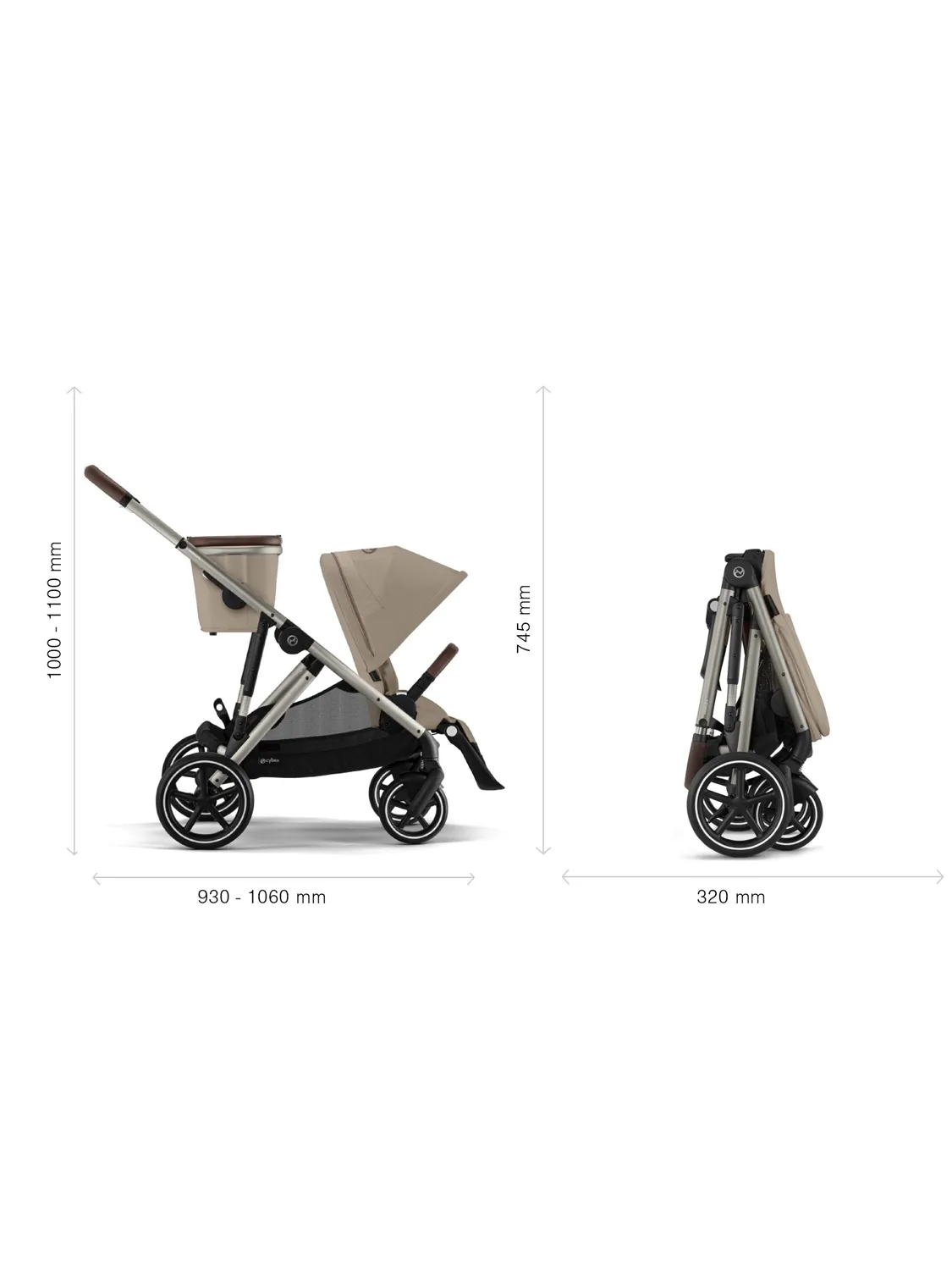 Коляска для погодок Cybex Gazelle S