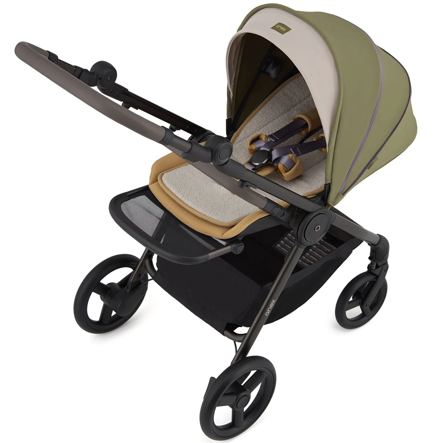 Коляска 2 в 1 ANEX iQ Premium 2025 Hugg