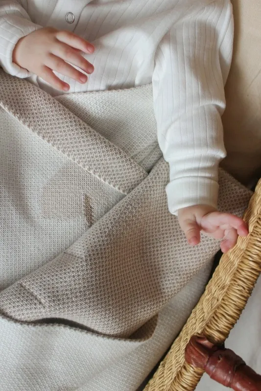 Плед детский 80х120 см LoomKnits Animal Rabbits