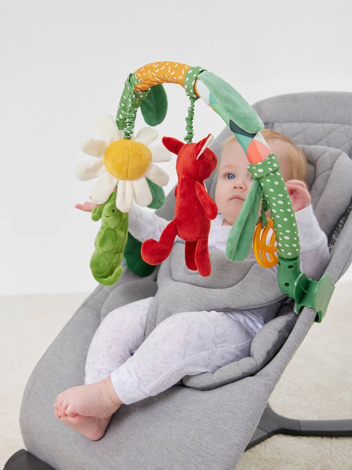 Дуга Happy Baby с игрушками Веселая горка 330670