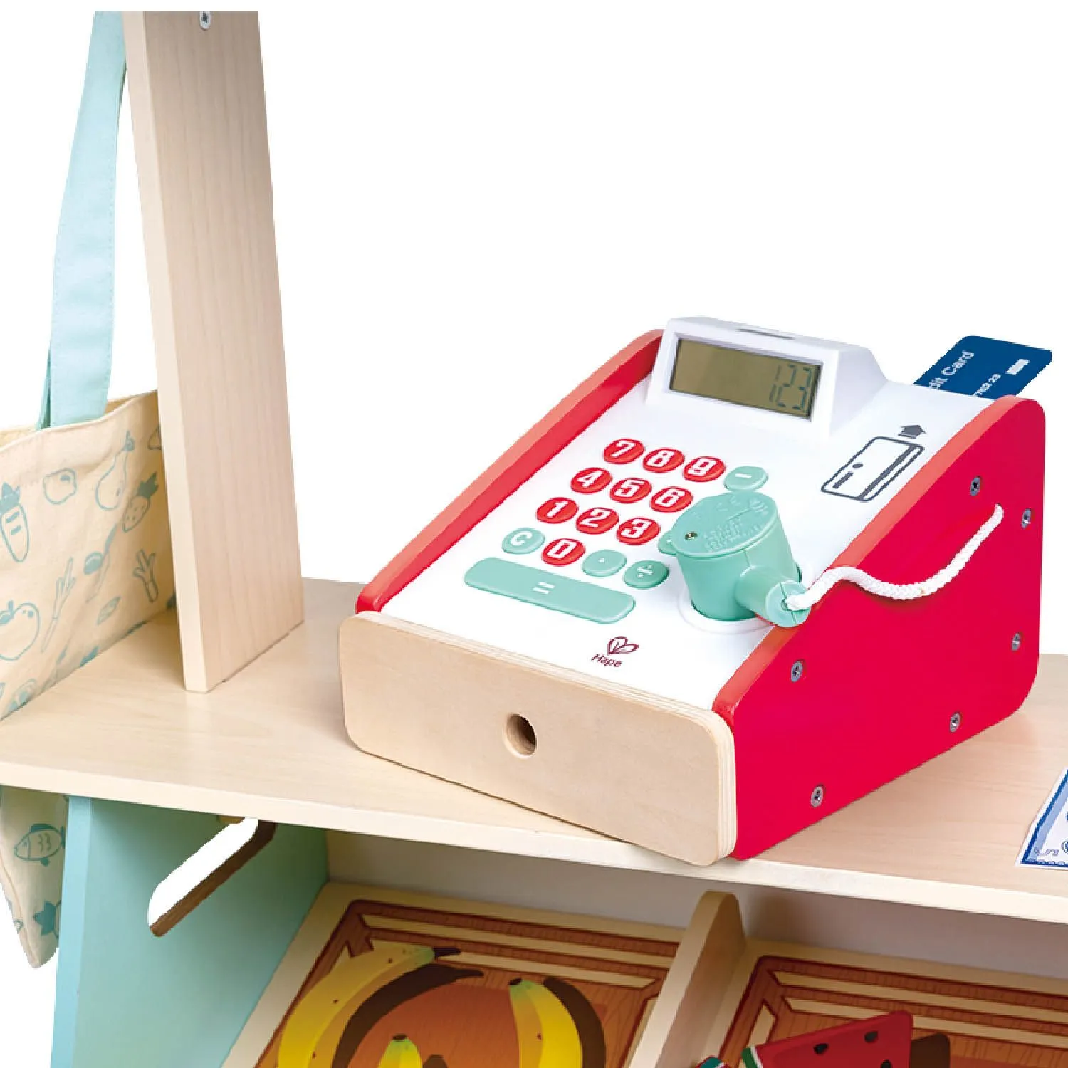 Набор игровой детский HAPE Фермерский супермаркет 51 элемент E3209_HP