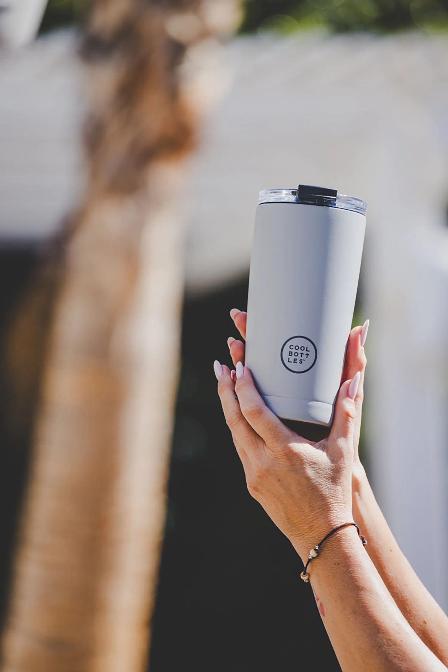 Термокружка Cool Bottles Tumbler Pastel Grey 550 мл CBT55PAY