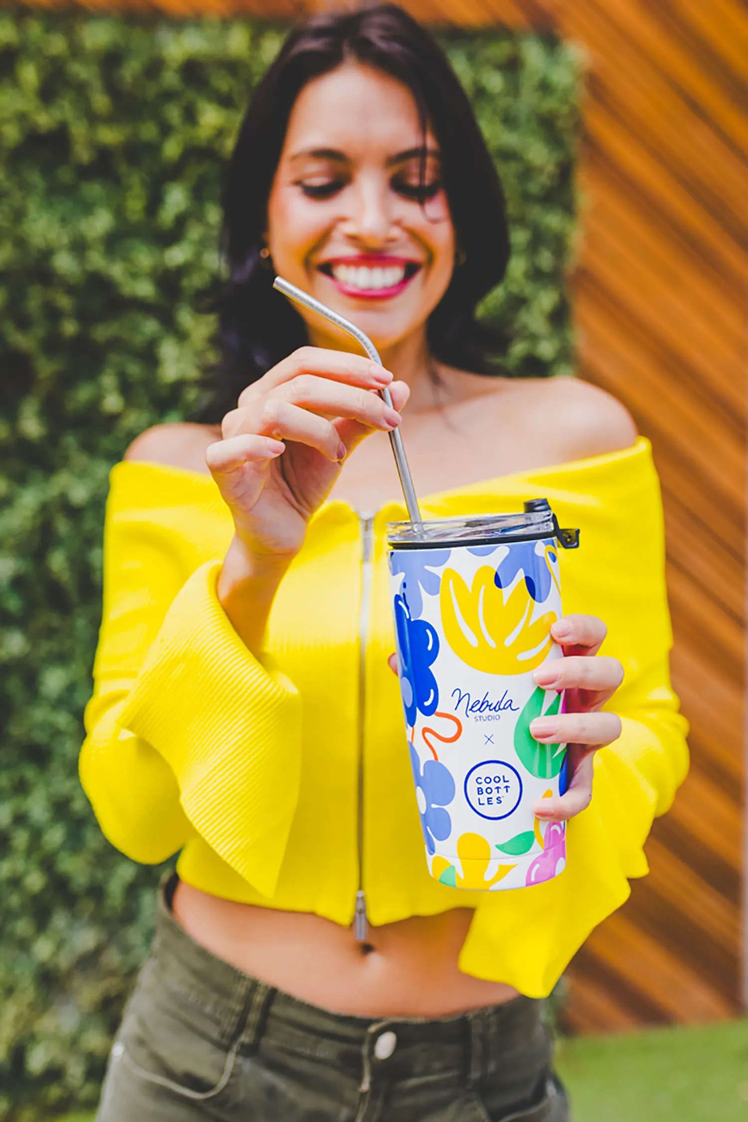 Термокружка Cool Bottles Tumbler Nebula Studio Floral Madness 550 мл CBT55FLM