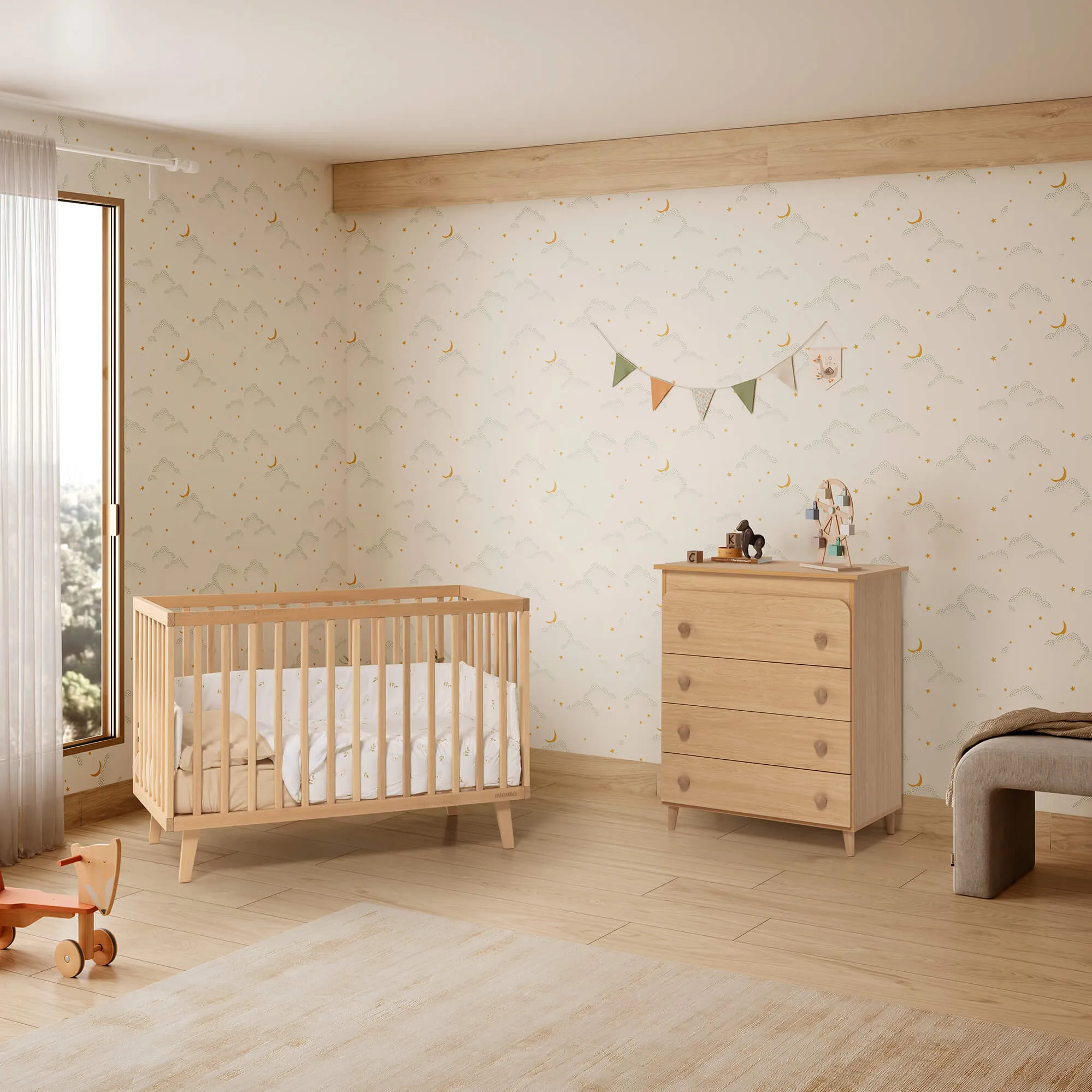Приставная кроватка Micuna Mencia 120х60