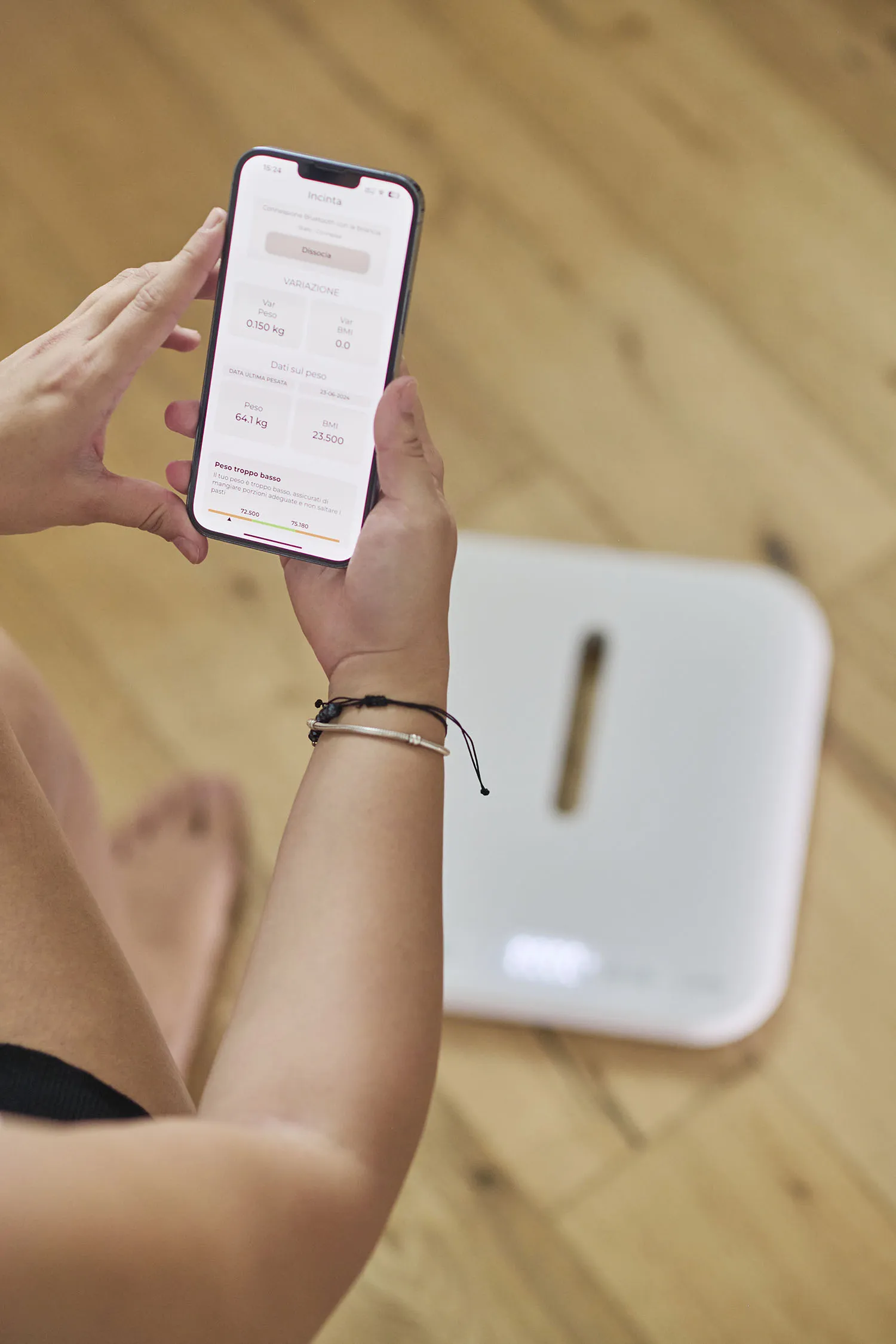 Весы электронные Nuvita 1330 PRIMIPESI CONNECT NU-IBBS0002