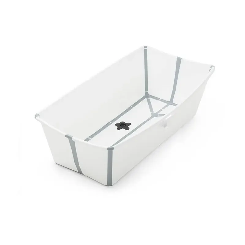 Ванночка Stokke Flexi Bath Макси Прозрачный/Белый (Transparent White) 535901 ПУ. Изображение 1