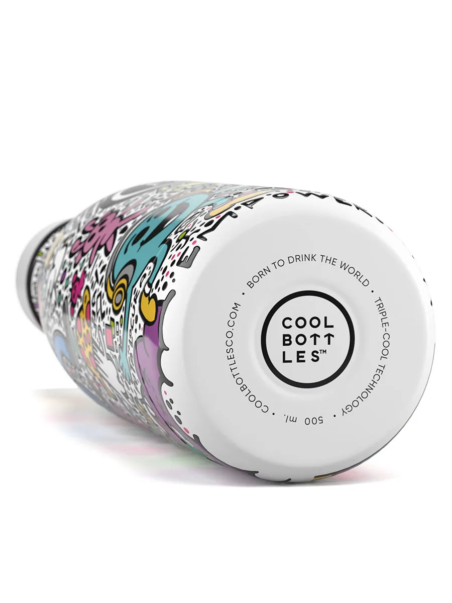 Термос-термобутылка Cool Bottles El Tipo Raro Positive Revolution 500мл CBB50PRE. Изображение 3