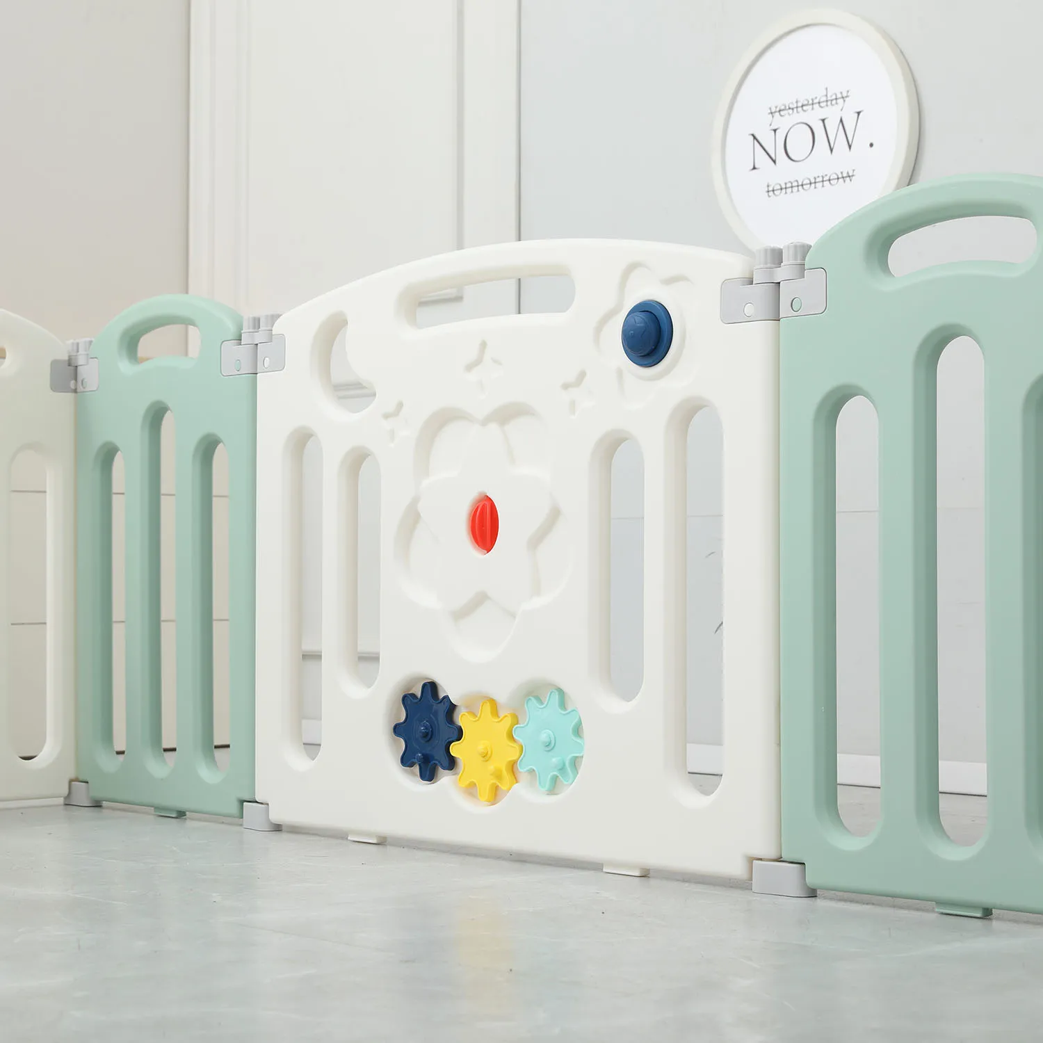 Манеж большой игровой детский UNIX Kids Simple 225x188