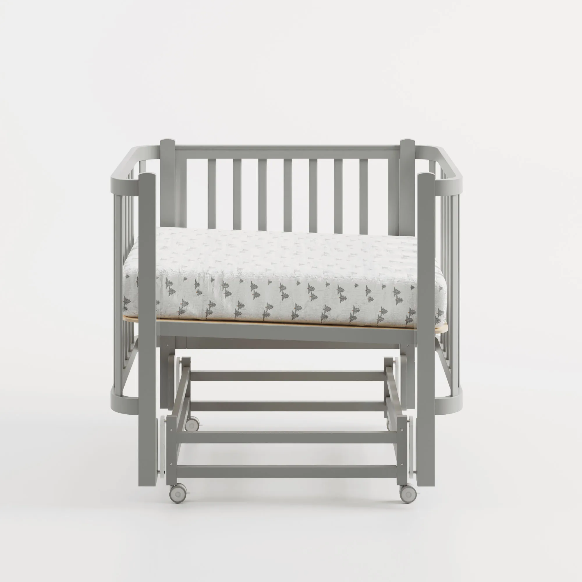 Кроватка детская ANTEMI Terra Light New с маятником 100х70