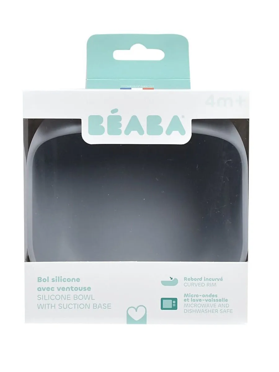 Тарелка-боул Beaba из силикона с присоской SILICONE SUCTION BOWL