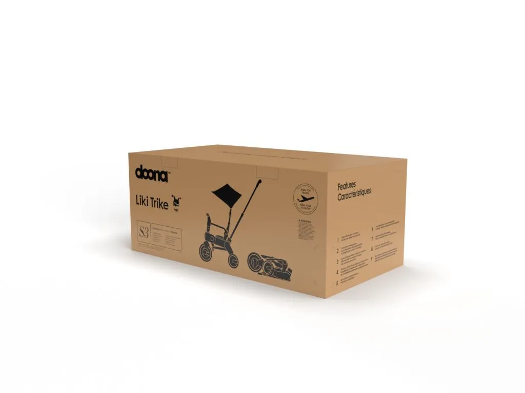 Велосипед 3-колесный с ручкой Doona Liki Trike S3
