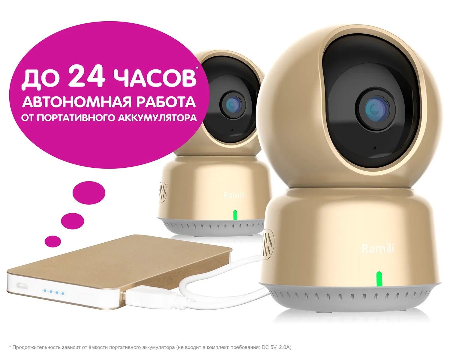 Видеоняня Ramili Baby RV1600х2