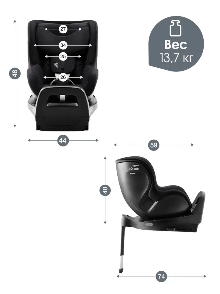 Автокресло 0+/1 Britax Roemer Dualfix Pro Style