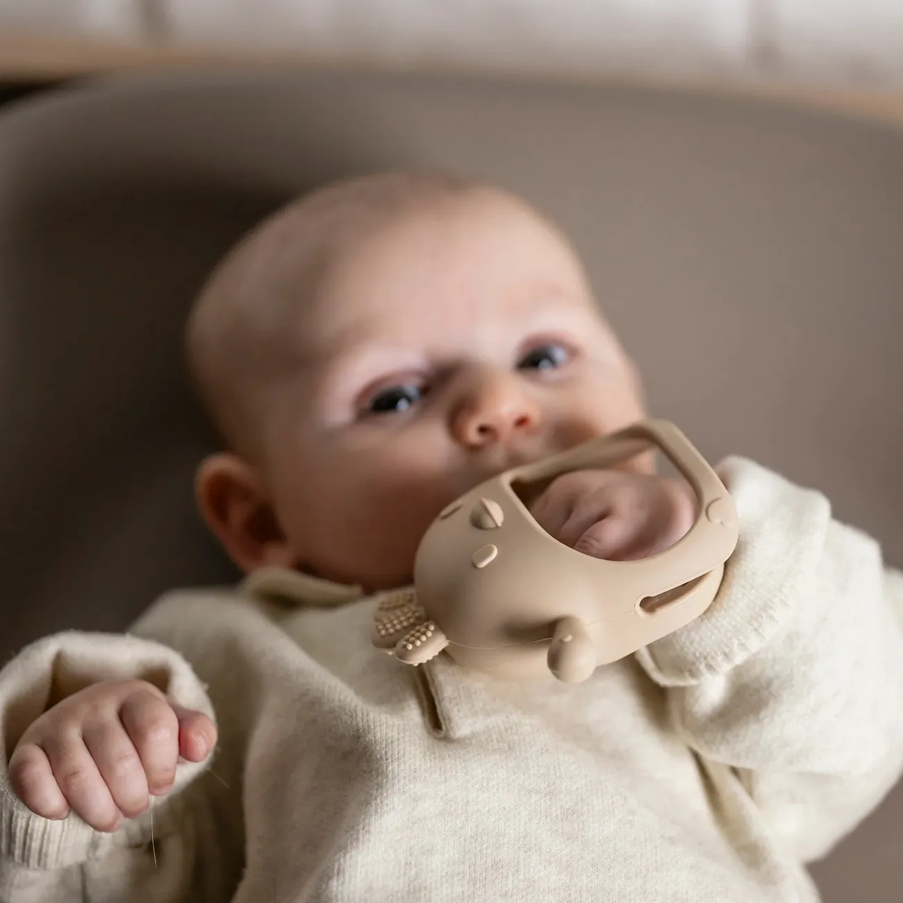 Прорезыватель Nattou Lapidou силикон Цыплёнок