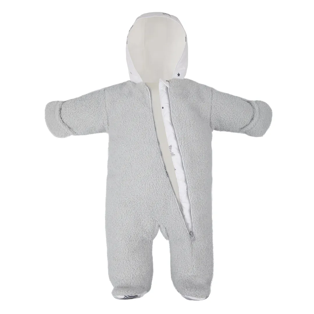 Комбинезон детский утепленный Mansita Teddy цвет nova-серый