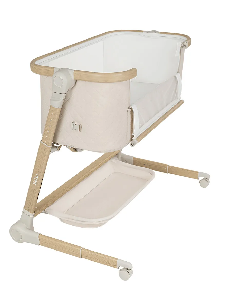 Кроватка CARRELLO Salsa 80x40 см Бежевый (Cremio Beige) CRL-16507. Изображение 2