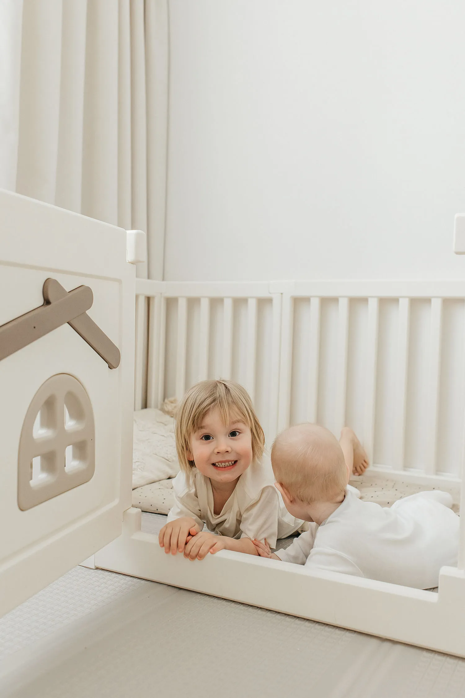 Манеж большой детский игровой UNIX Kids Classic Tree House 180x200