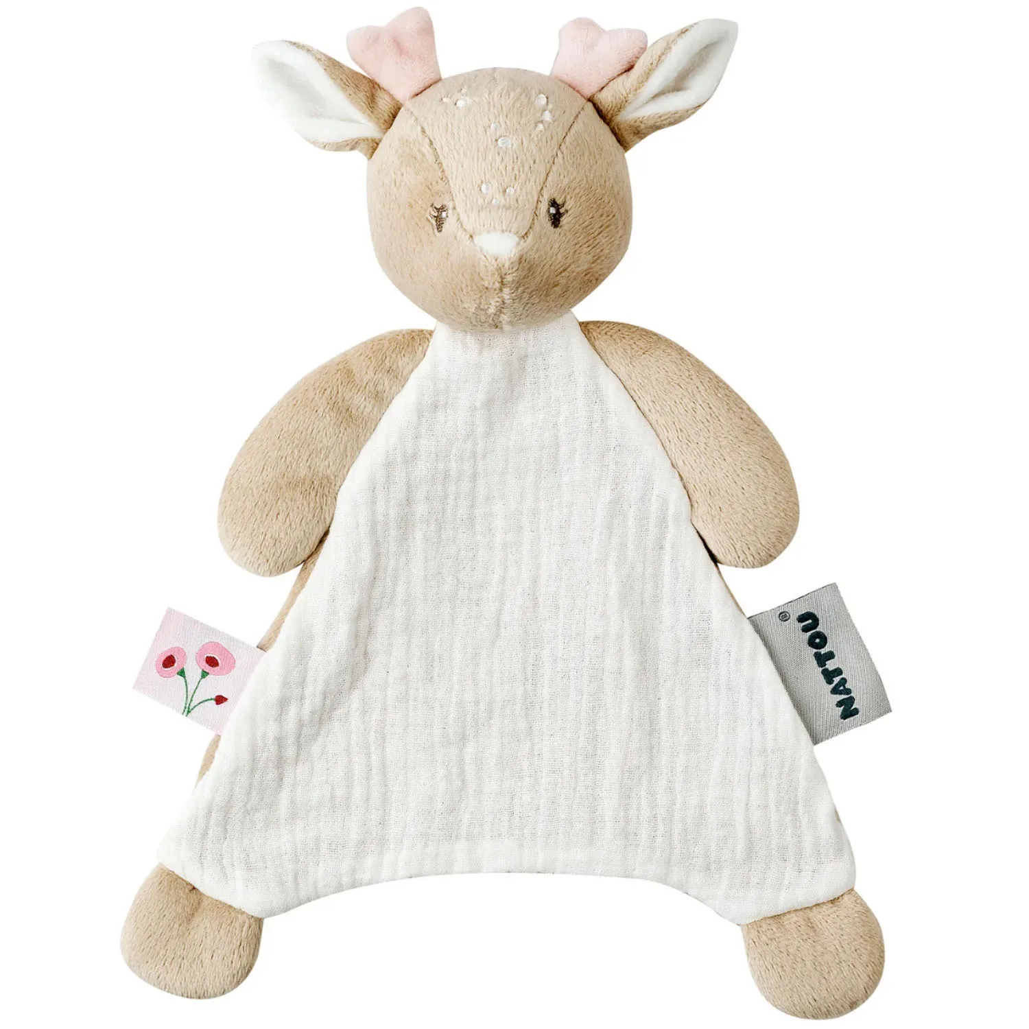 Игрушка мягкая Nattou Doudou малая FANFAN Оленёнок 759052