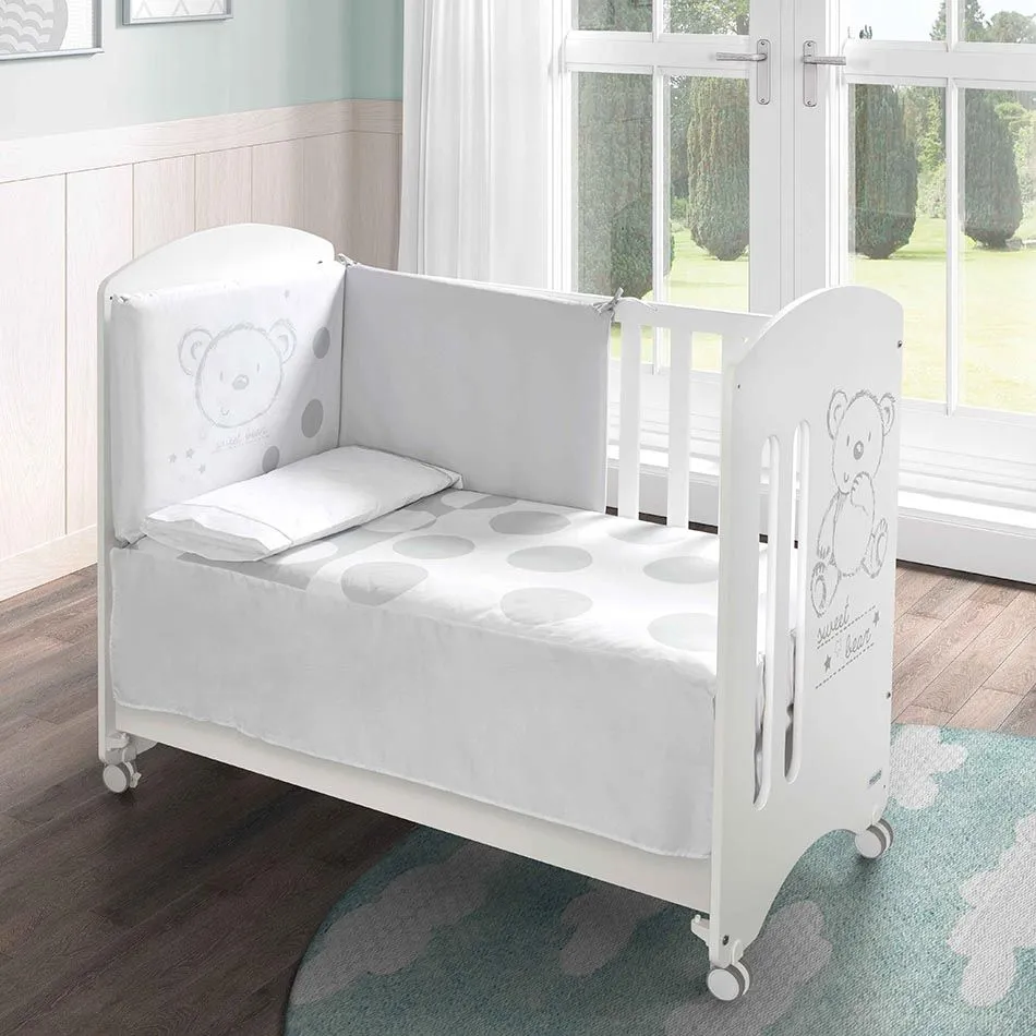 Бортики и покрывало 120х60 Micuna Sweet Bear TX-700