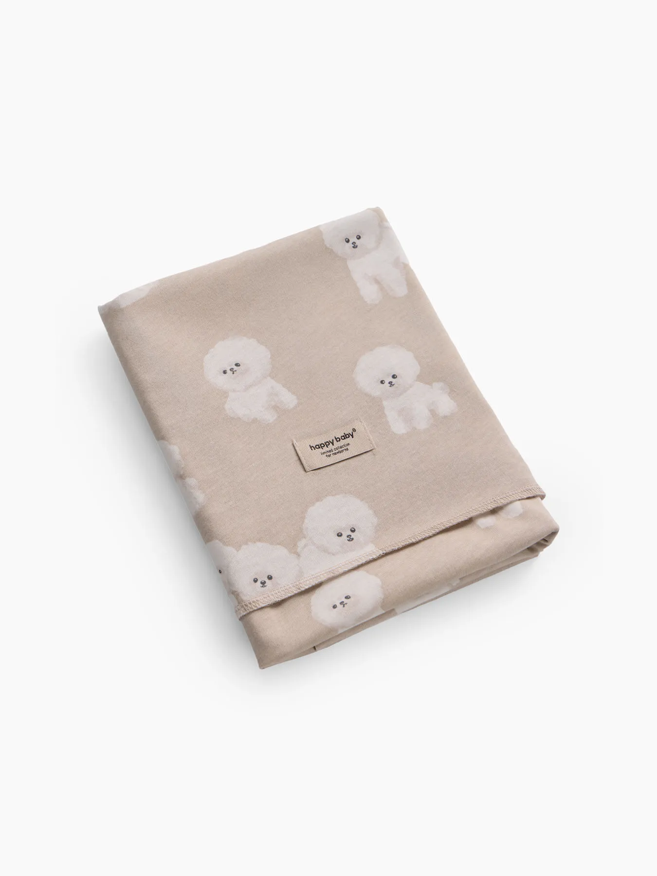 Набор пеленок Happy Baby детских 90x90 см 2 шт молочный (milky) 87589. Изображение 6