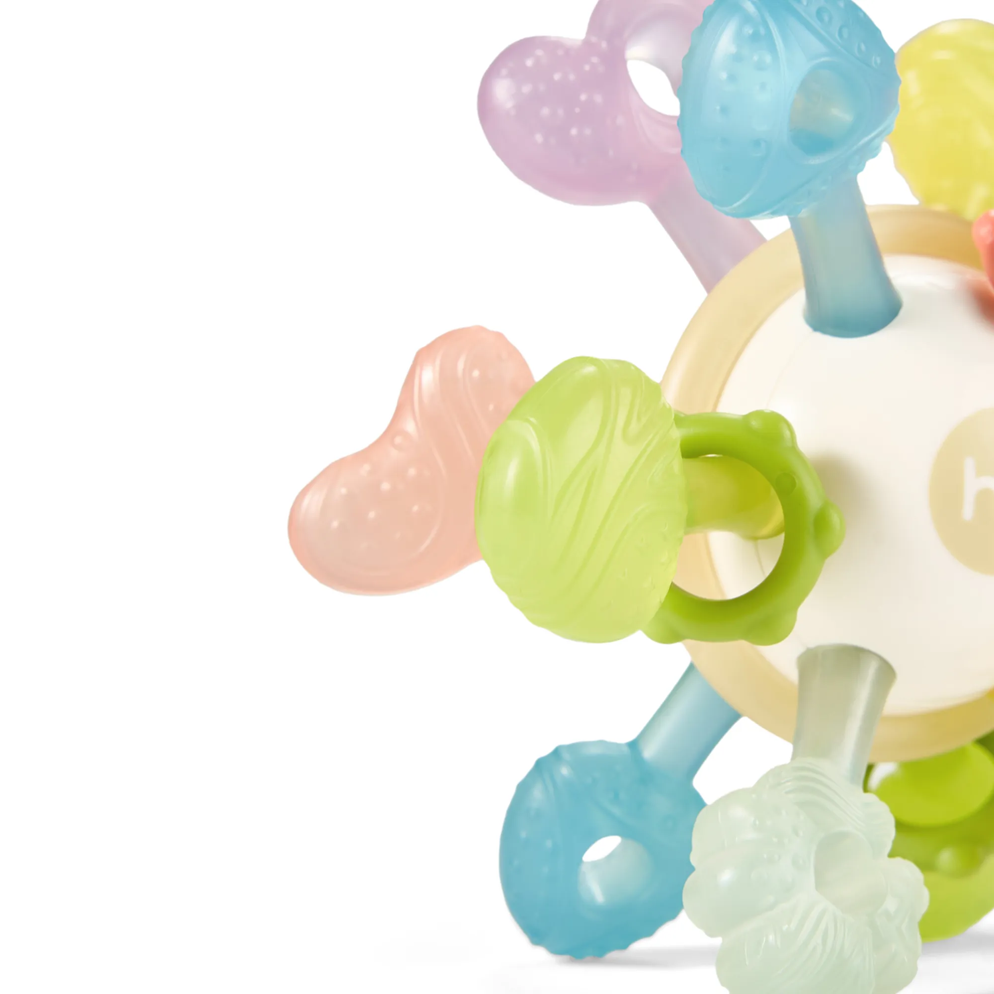 Массажер для дёсен (прорезыватель) Happy Baby colorful 20042