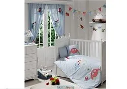 Уютная детская комната с занавесками Funnababy
