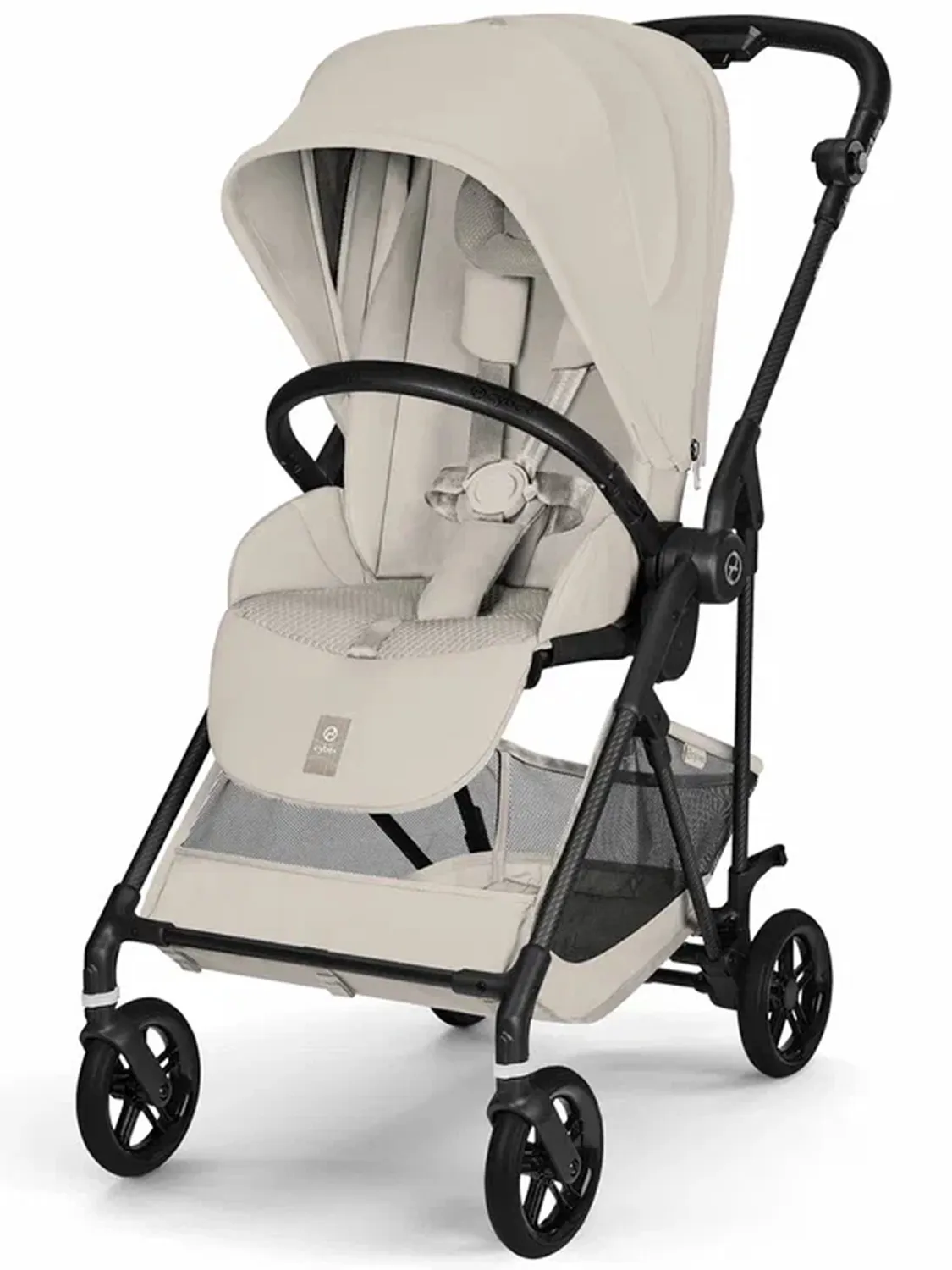 Коляска прогулочная Cybex Melio с дождевиком и бампером