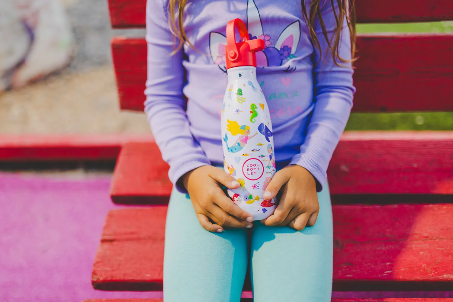 Термос–термобутылка Cool Bottles Kids серия Playland Sweet Mermaids 350 мл