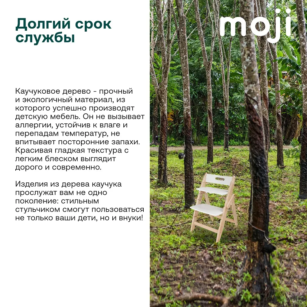 Растущий стульчик Moji by ABC-Design Yippy ВСЁ ВКЛЮЧЕНО cloud, текстиль birch