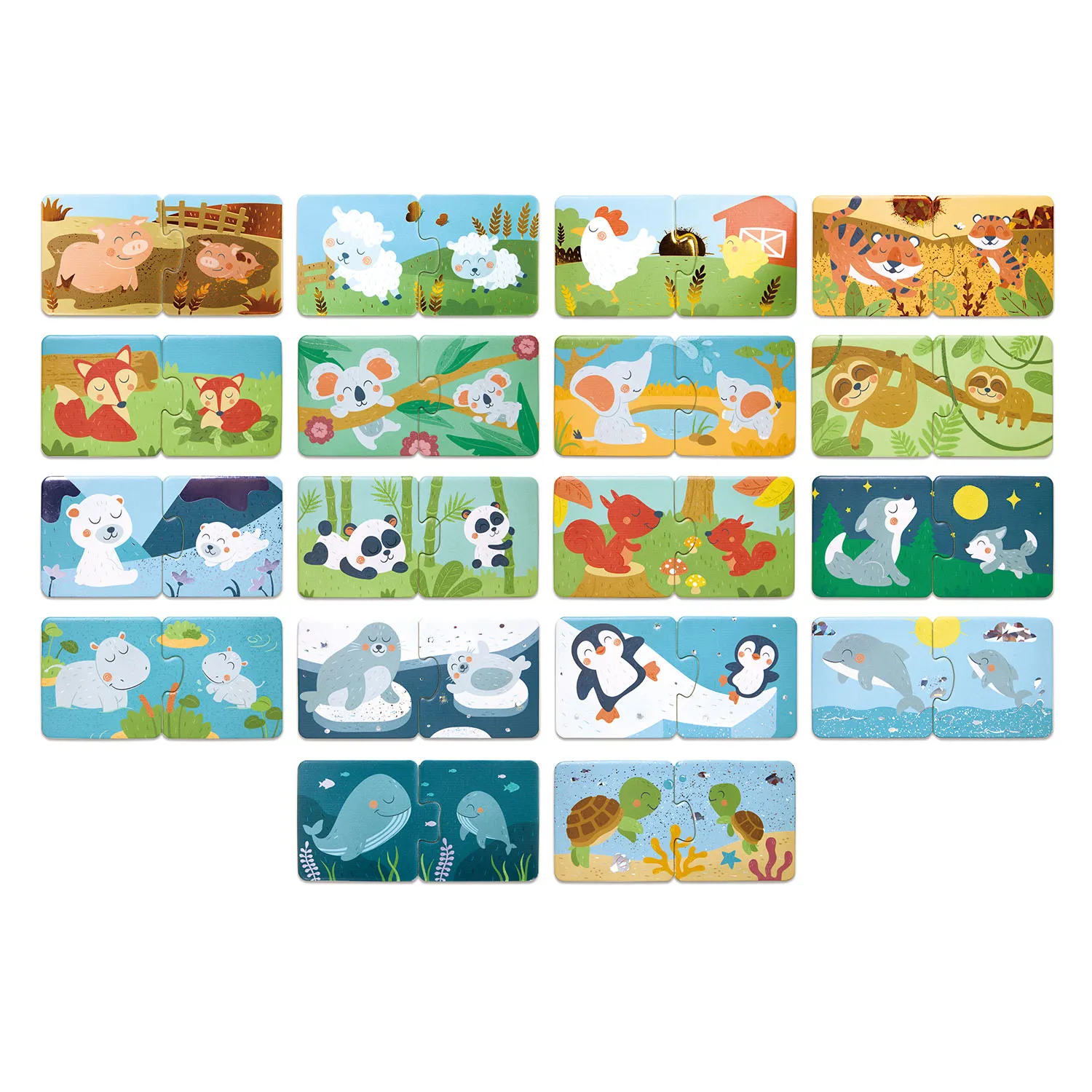 Пазл HAPE для детей развивающий «Найди пару» E1664_HP