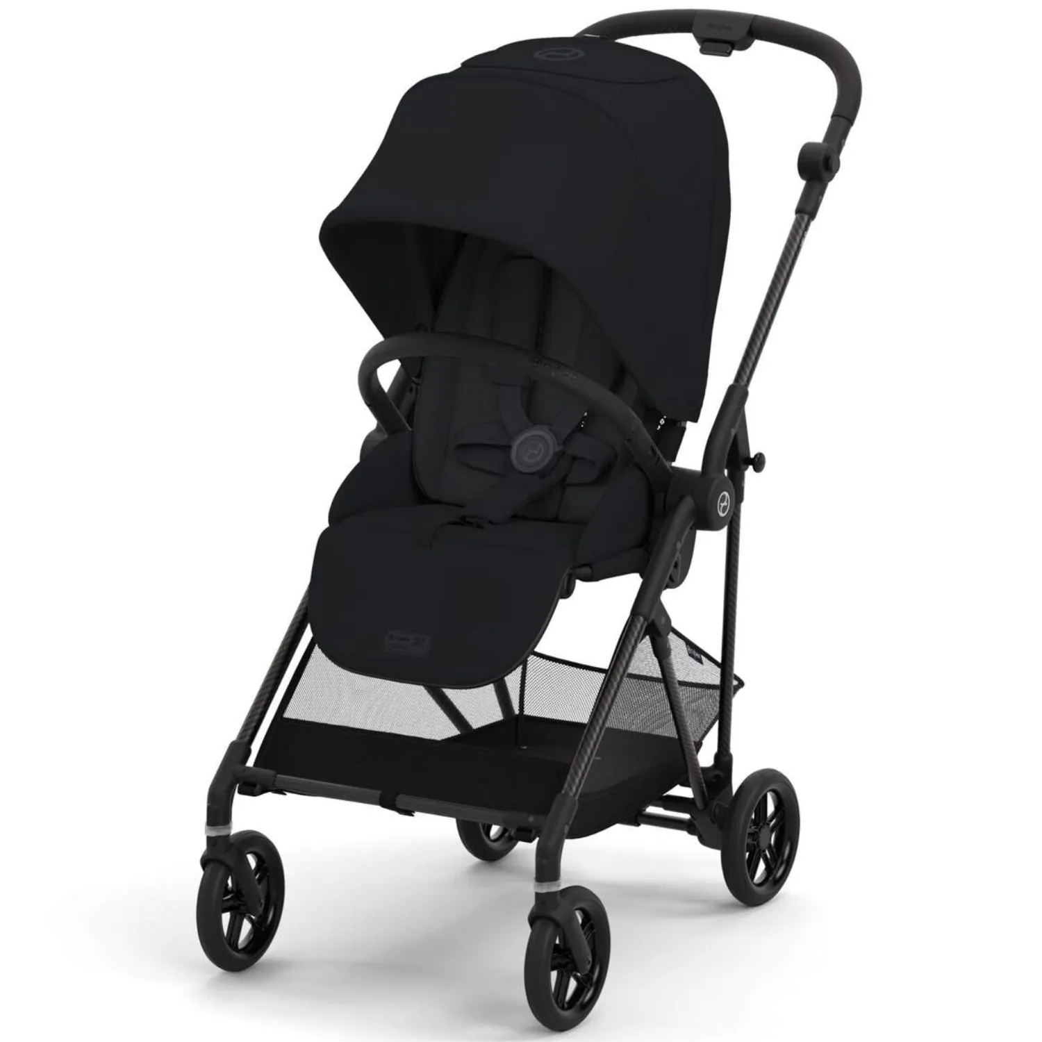 Коляска прогулочная Cybex Melio Carbon с дождевиком 2024