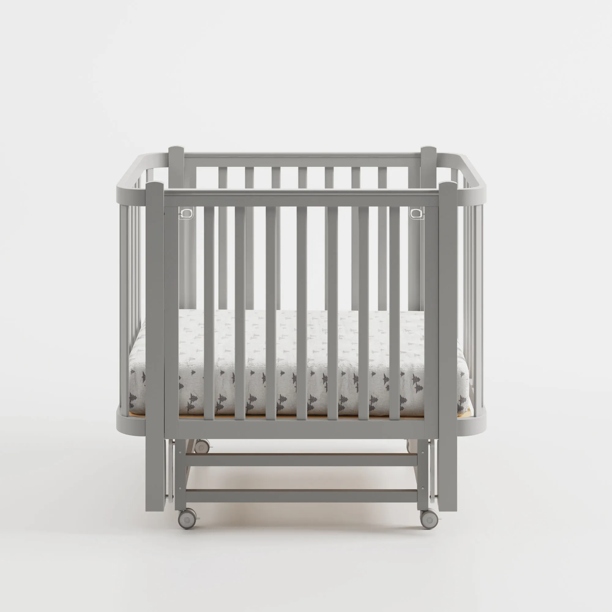 Кроватка детская ANTEMI Terra Light New с маятником 100х70