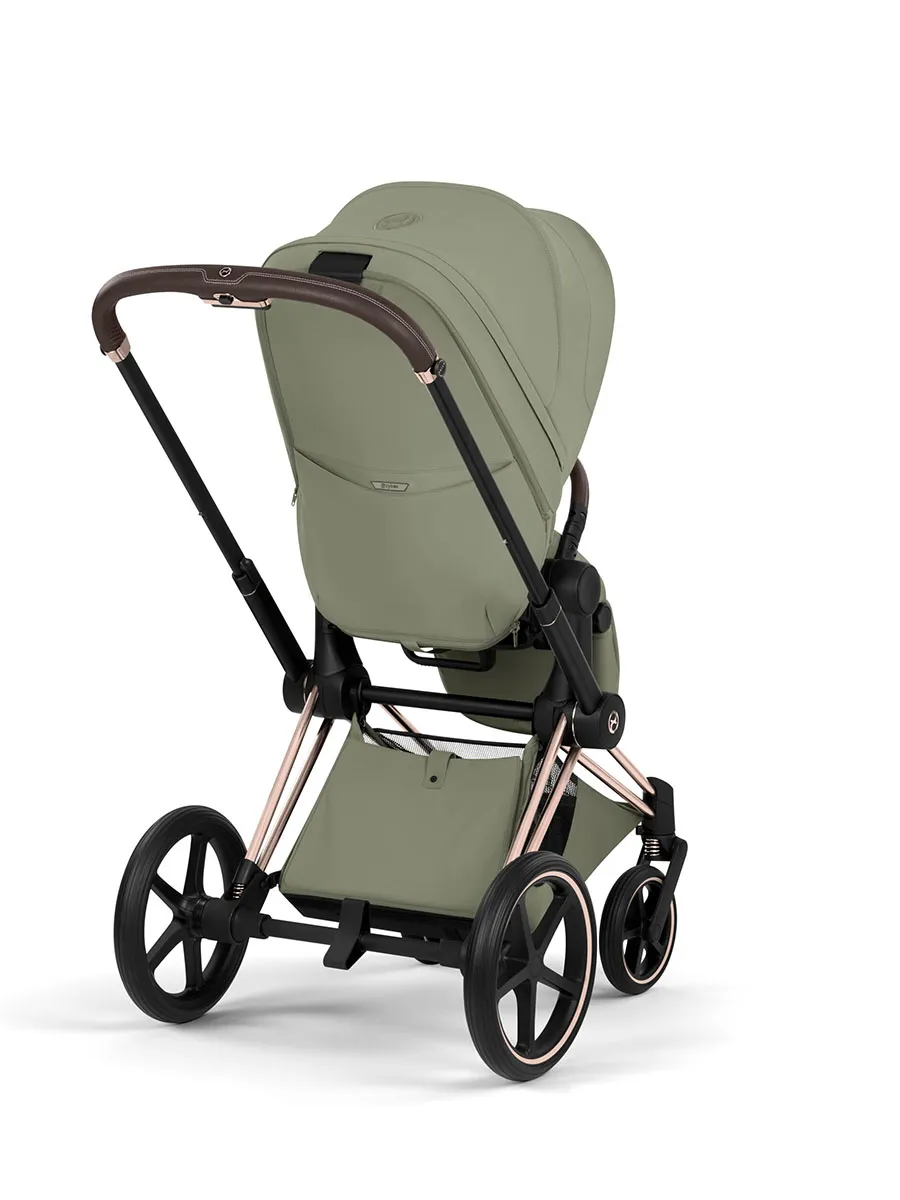 Коляска 2 в 1 Cybex Priam (5) Style шасси Rosegold